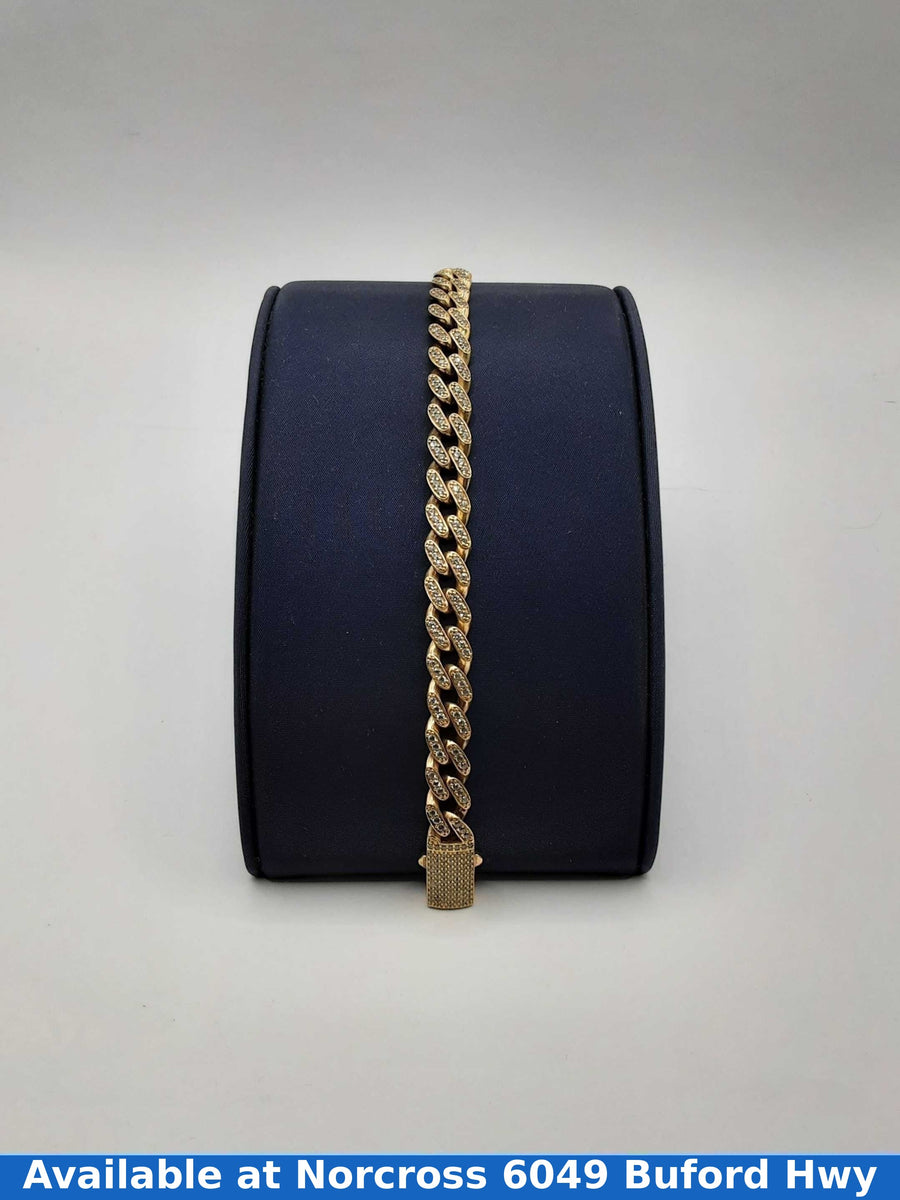 10kt Cuban Link Bracelet