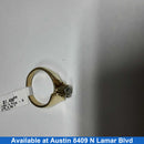 Women's Ring - Solitaire - Yellow Gold 14k (.585) 6.9 grams Size 9