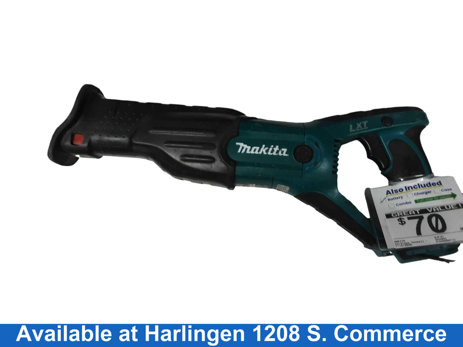 Makita Bjr181 Green Cordless Reciprocating Saw