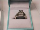 Ring - Wedding Set - Yellow Gold 14k (.585) 7.2 grams Size 8