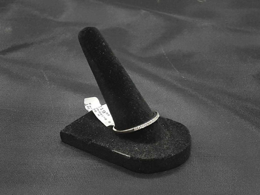 Ring - Wedding Band - White Gold 10k (.417) 1.6 grams Size 10