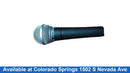 Shure Sm58 Black Corded Microphone