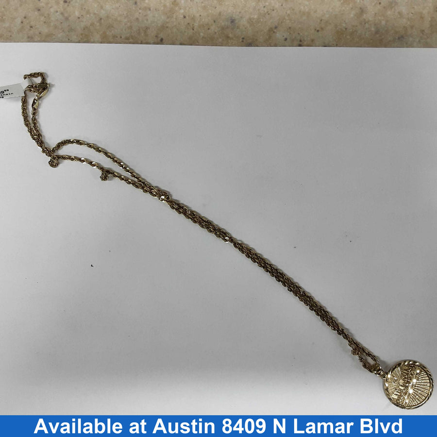 Chain - Yellow Gold 10k (.417) 13.8 grams 20 inch