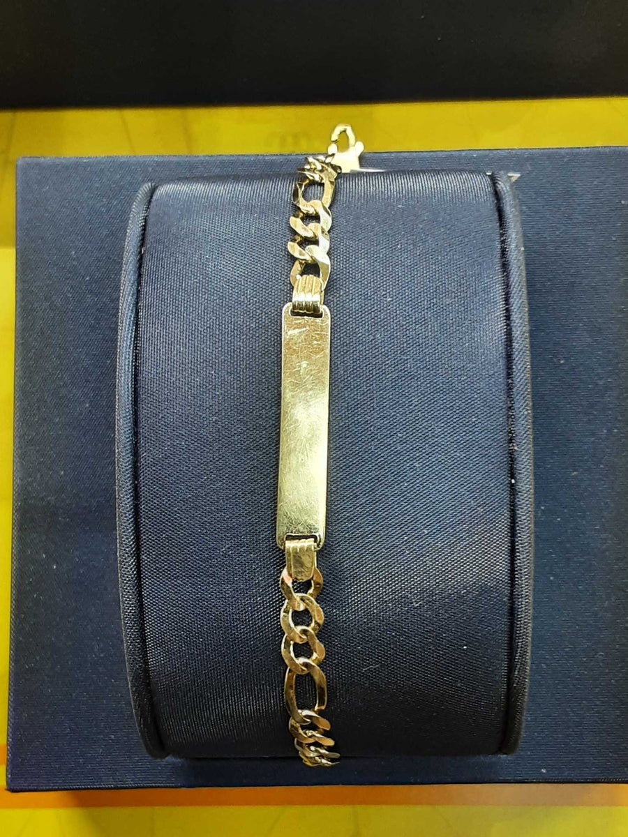 ID Bracelet - Yellow Gold 14k (.585) 4 grams 16 inch