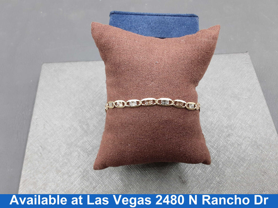 Gucci Bracelet - Tricolor Gold 14k (.585) 3.9 grams 7 inch