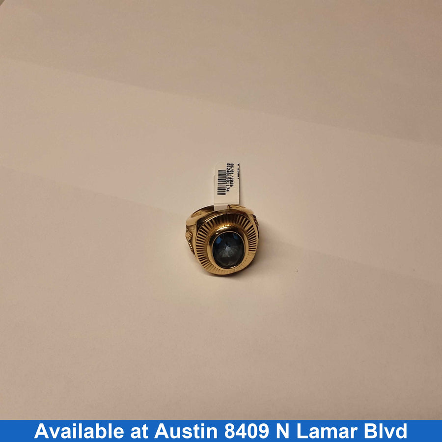 Men's Ring - Yellow Gold 10k (.417) 14.3 grams Size 10