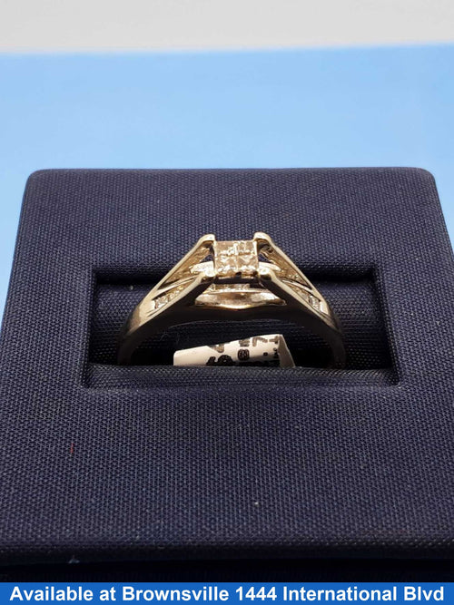 Ring - Engagement Set - White Gold 14k (.585) 2.7 grams Size 8.5