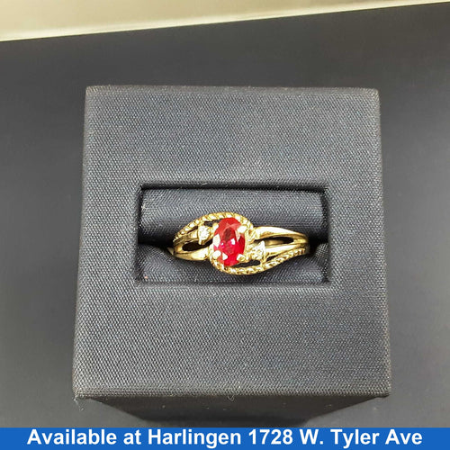 Women's Ring - Yellow Gold 10k (.417) 1.9 grams Size 6.5