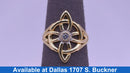 Women's Ring - Yellow Gold 14k (.585) 3.4 grams Size 9