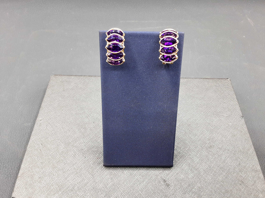 Earrings - Yellow Gold 14k (.585) 6.6 grams