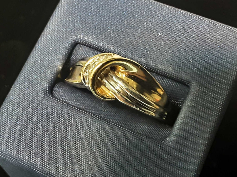 Men's Ring - Yellow Gold 14k (.585) 5.9 grams Size 11.5