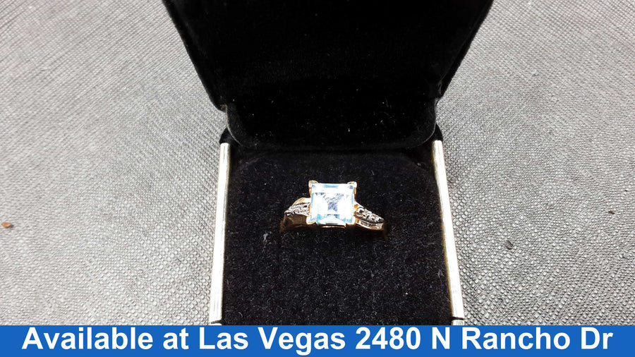 Women's Ring - Yellow Gold 10k (.417) 2.5 grams Size 6