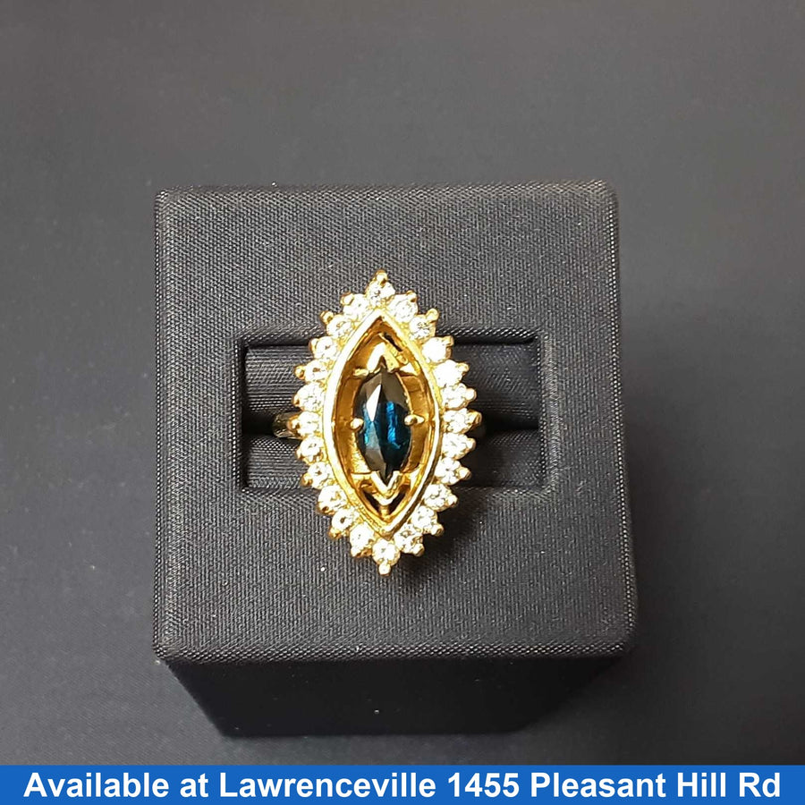 Women's Ring - Yellow Gold 14k (.585) 7.5 grams Size 8