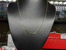 Cuban Link Chain - Yellow Gold 14k (.585) 2.4 grams 19 inch