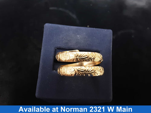 Women's Ring - Yellow Gold 14k (.585) 5.1 grams Size 10