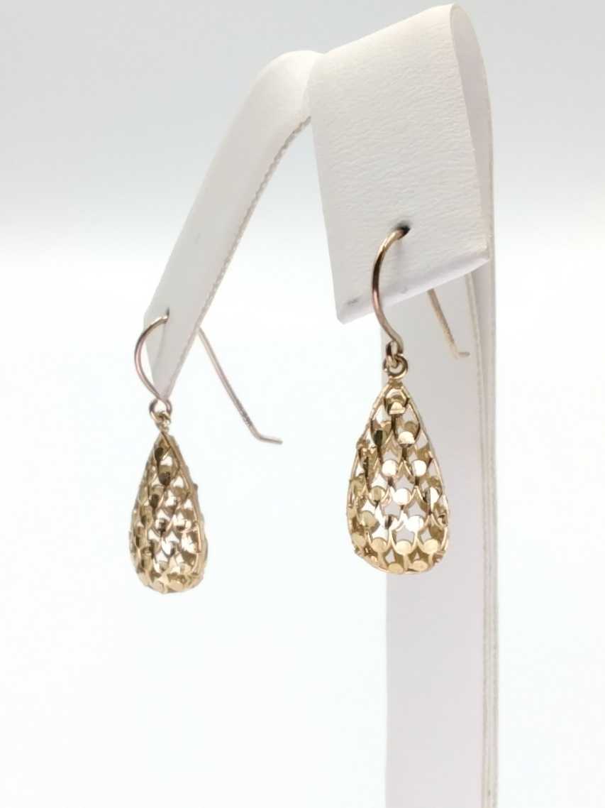 Hoop Earrings - Yellow Gold 10k (.417) 1.6 grams