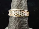 Women's Ring - Yellow Gold 14k (.585) 3 grams Size 7