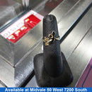Women's Ring - Yellow Gold 14k (.585) 2.1 grams Size 20