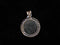 Coin Pendant Yellow Gold 10k (.417) 10.6 grams