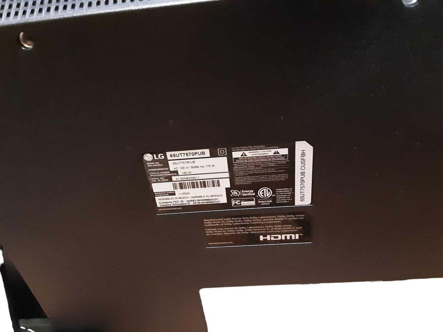 Lg 65ut7570pub Black