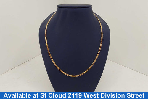 Chain - Yellow Gold 18k (.750) 10.83 grams 17 inch