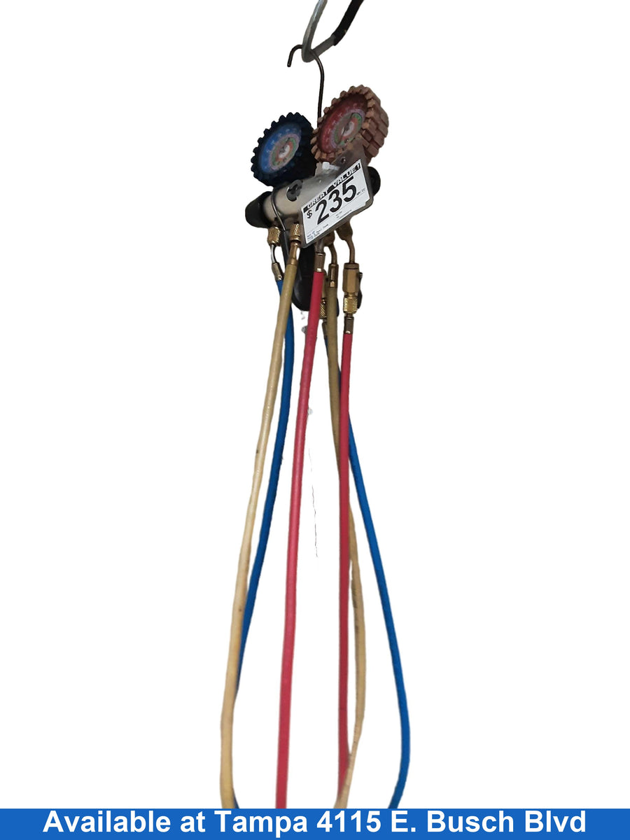 Max.wp R410a Multi-color Hose & Reel Combo
