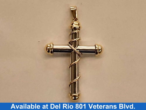 Religious Pendant - White Gold 14k (.585) 8 grams