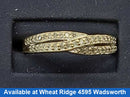 Women's Ring - Yellow Gold 10k (.417) 3.4 grams Size 10
