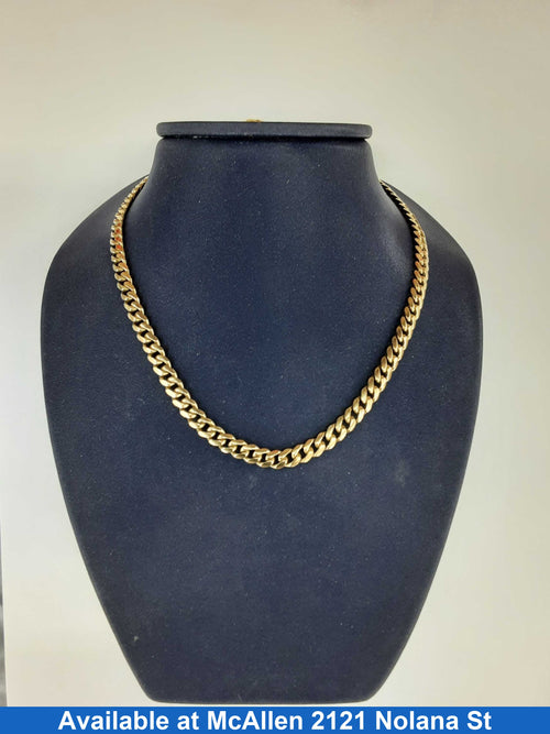 Cuban Link Chain - Yellow Gold 14k (.585) 26.6 grams 26 inch