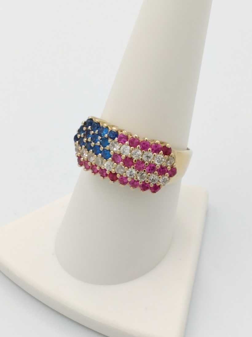 Women's Ring - Yellow Gold 10k (.417) 4 grams Size 9