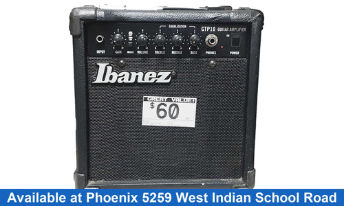 Ibanez Gtp10 Black Guitar Amplifier