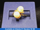 Women's Ring - Yellow Gold 10k (.417) 3.6 grams Size 20