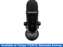 Blue 888-000527 Black Corded Microphone