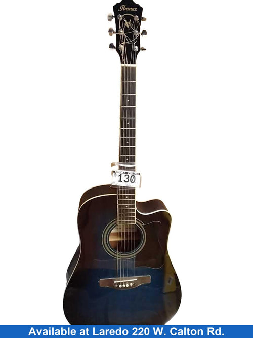 Ibanez V70ce-tbs Blue Acoustic / Electric Classic Guitar