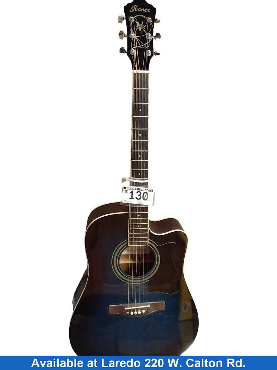 Ibanez V70ce-tbs Blue Acoustic / Electric Classic Guitar