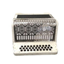 Castiglione Made Germany White Button Accordion