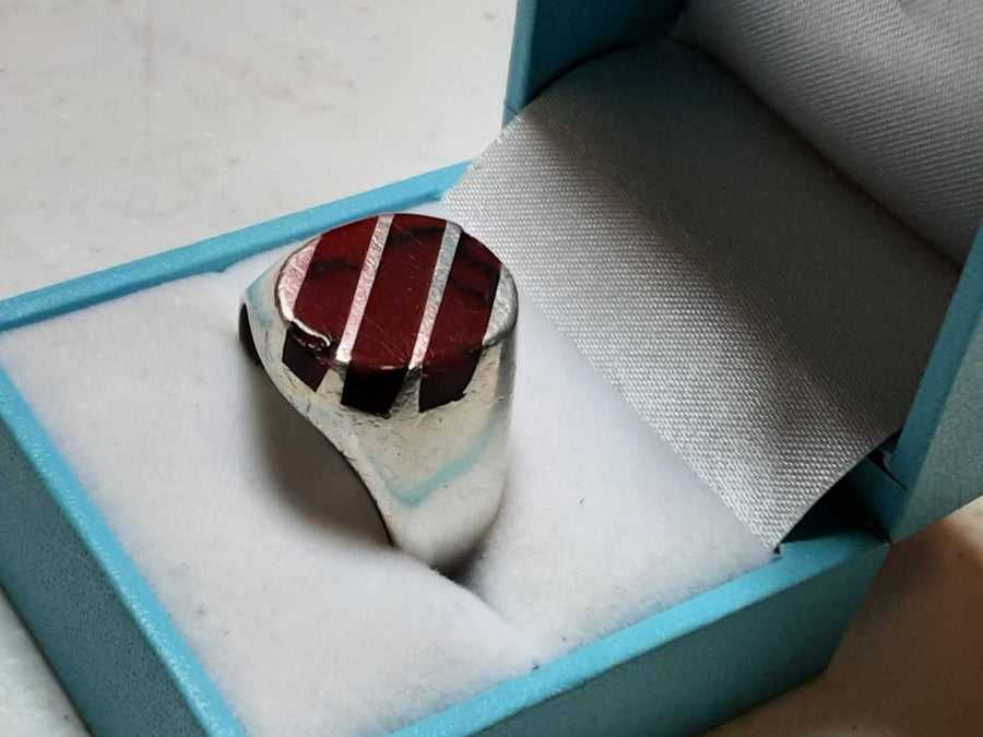 Man's Ring - Silver 15.7 Grams Size 11