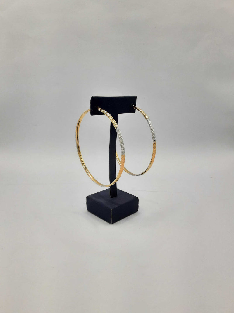 14kt Bangle Earrings