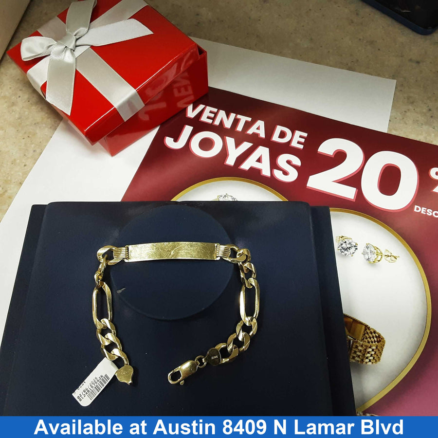 ID Bracelet - Yellow Gold 14k (.585) 25.3 grams 8 inch