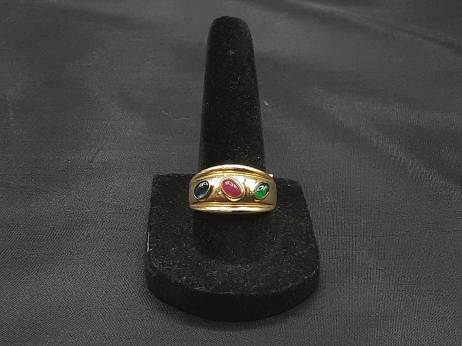Women's Ring - Yellow Gold 14k (.585) 5.9 grams Size 8.5