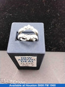 Women's Ring - White Gold 14k (.585) 8.5 grams Size 20
