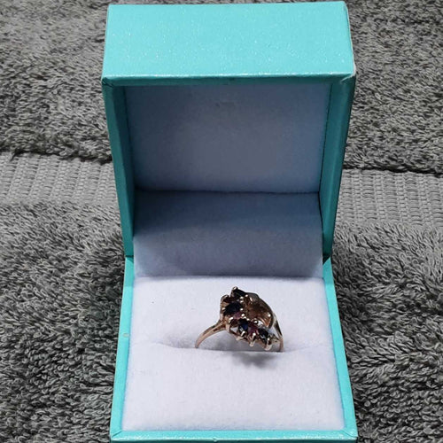 Women's Ring - Yellow Gold 14k (.585) 2.1 grams Size 20