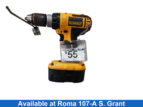 Dewalt Yellow Cordless Standard Drill