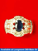 Women's Ring - Yellow Gold 14k (.585) 5.4 grams Size 7
