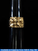 Men's Ring - Yellow Gold 10k (.417) 7.1 grams Size 7