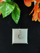 Diamond Pendant - White Gold 14k (.585) 3.9 grams