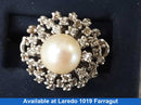 Women's Ring - White Gold 14k (.585) 11.4 grams Size 20