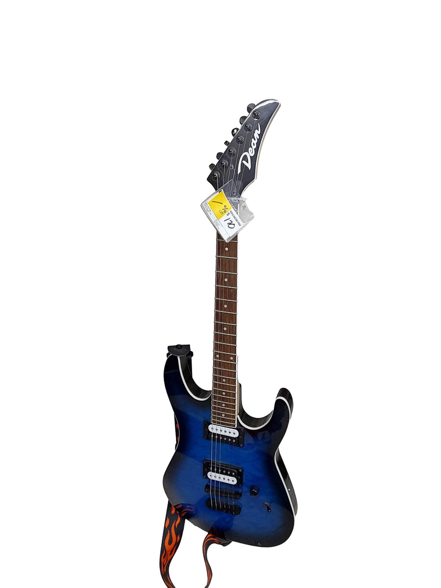 Dean Guitars Mdx X Quilt Blue Electric Classic Guitar
