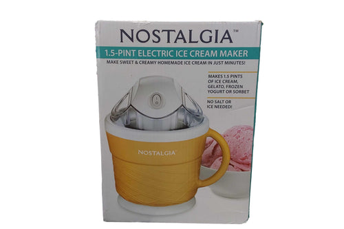 Nostalgia 1.5 Pint Yellow Small Kitchen Appliance