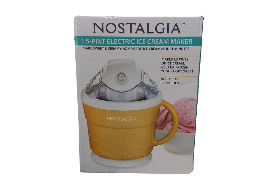 Nostalgia 1.5 Pint Yellow Small Kitchen Appliance